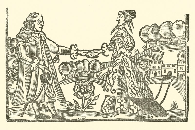 Illustration pour The Roxburghe Ballads - (after) English School