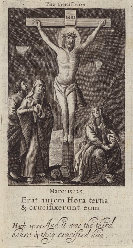 La Crucifixion de Jésus-Christ - (after) English School