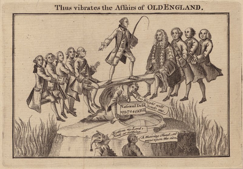 Ainsi vibrent les affaires de la vieille Angleterre (gravure) - (after) English School