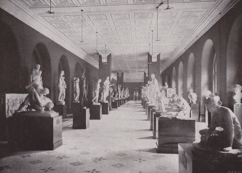 Salle des sculptures, Victoria and Albert Museum - (after) English photographer