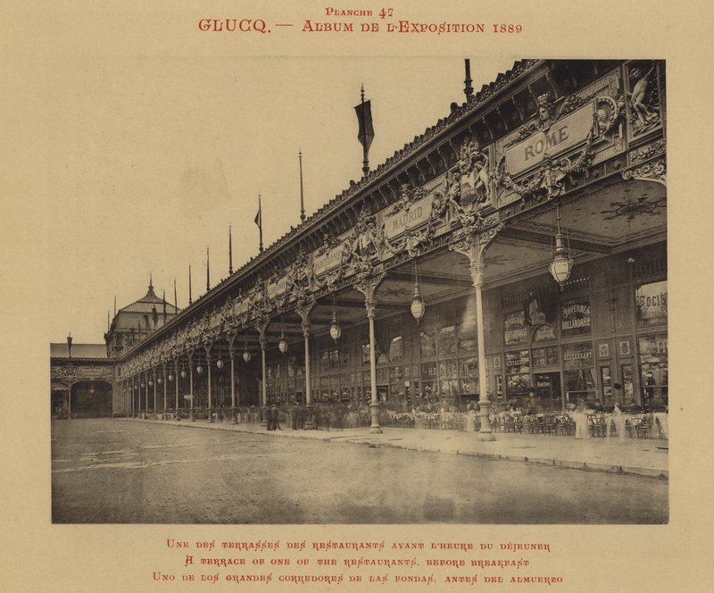 Une terrasse de l