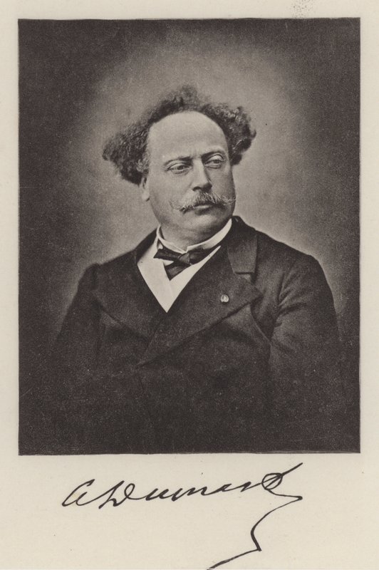 Alexandre Dumas fils, romancier français - (after) French Photographer