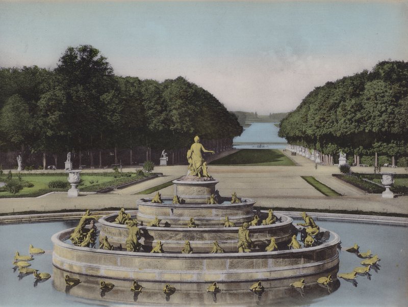 Bassin de Latone (photo en couleur) - (after) French Photographer