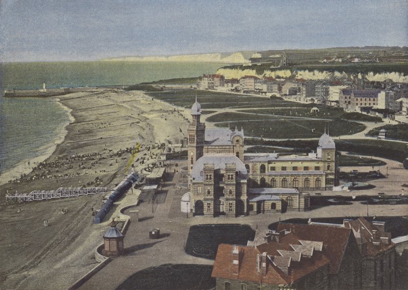 Dieppe, Vue prise du château - (after) French Photographer