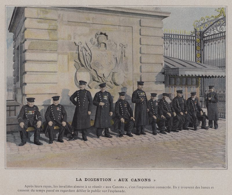 La Digestion "aux Canons" (photo en couleur) - (after) French Photographer