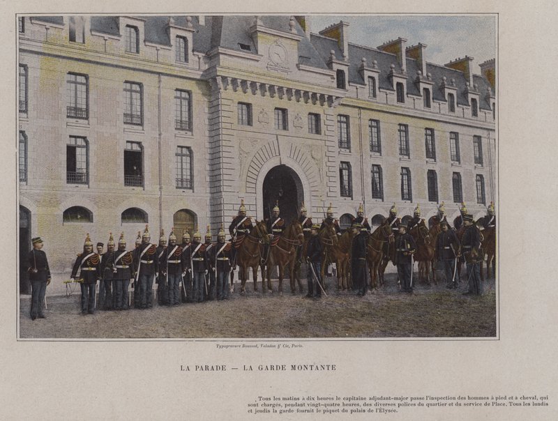 La Parade, La Garde Montante - (after) French Photographer