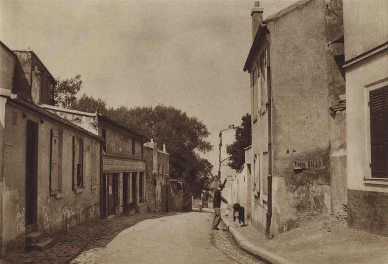 La rue Saint-Vincent - (after) French Photographer