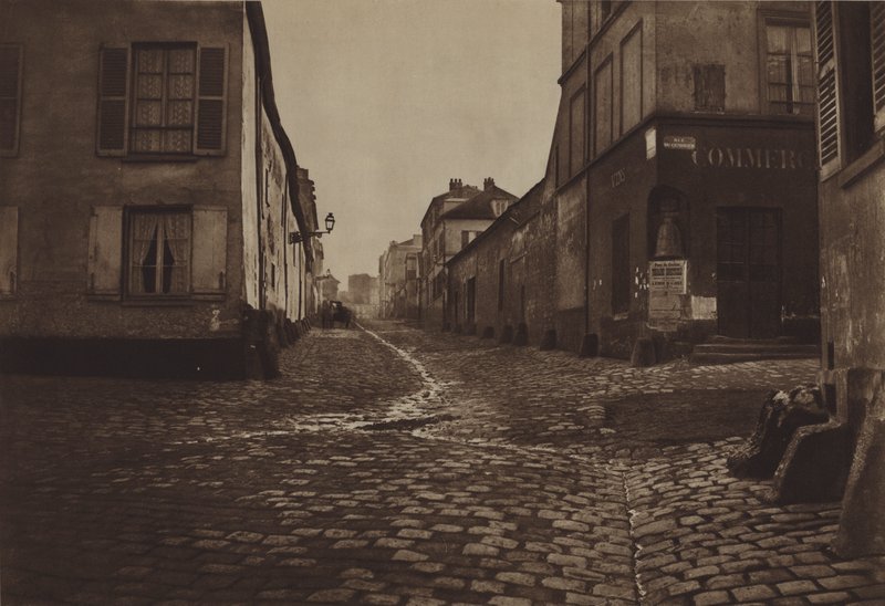 La rue du Cendrier, quartier Saint-Marcel - (after) French Photographer