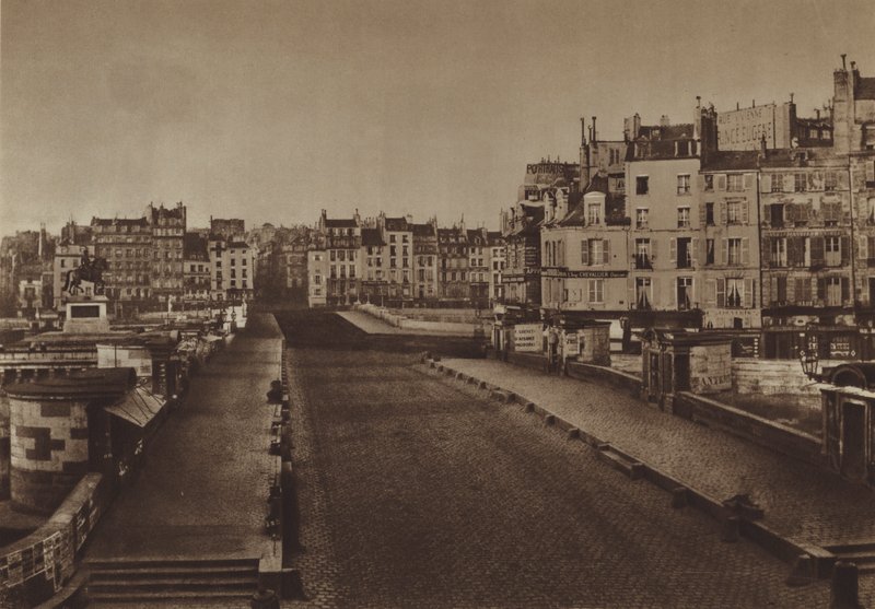 Le Pont-Neuf en 1852 (photo n/b) - (after) French Photographer