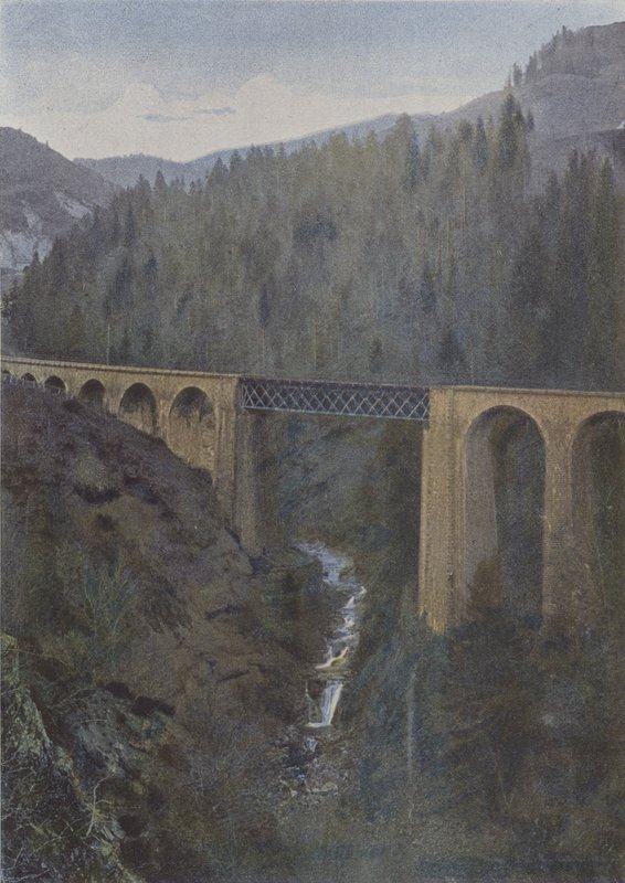Pont du chemin de fer au Liorant - (after) French Photographer