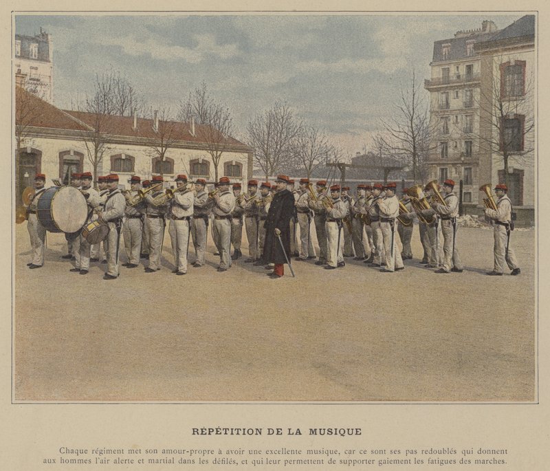 Répétition de la Musique - (after) French Photographer
