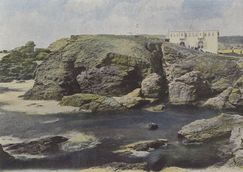 Vieux fort à la pointe des Poulains, à Belle-Île - (after) French Photographer