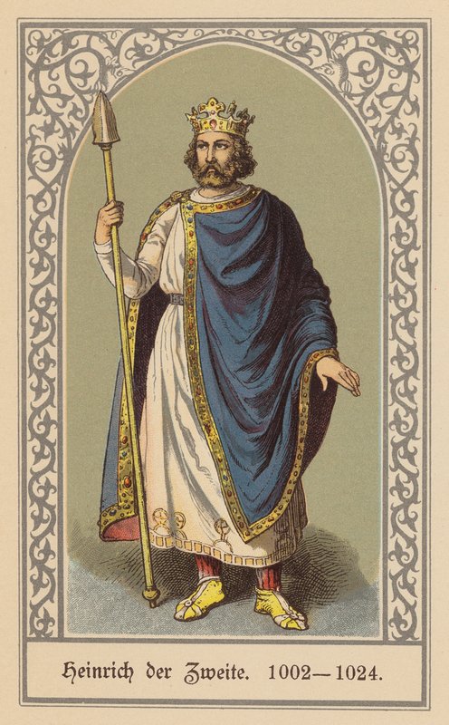Henri II, Saint Empereur Romain - (after) German School