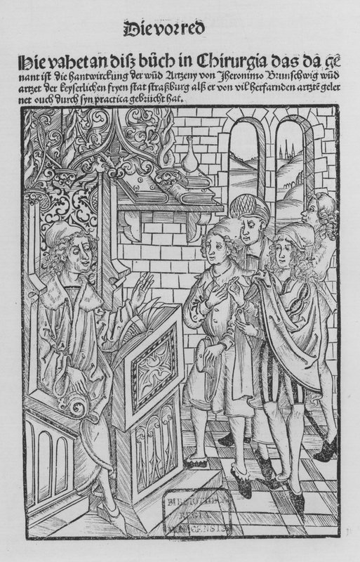 Le Livre de Cirurgia par Hieronymus Brunschwig - (after) German School