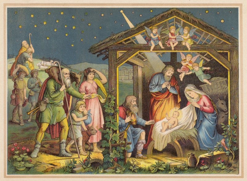 La Nativité - (after) German School