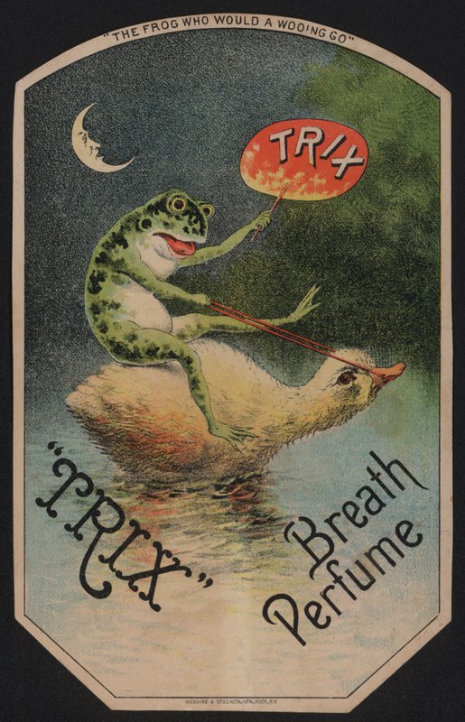 Publicité pour le parfum Trix - American School