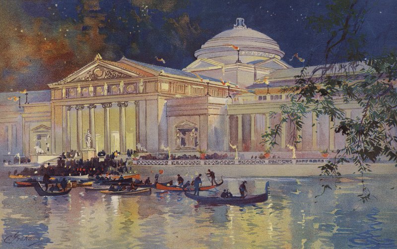 Palais des Arts la nuit - American School