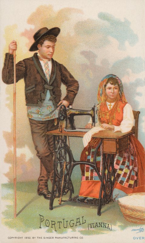 Machine à coudre, Portugal, Vianna - American School