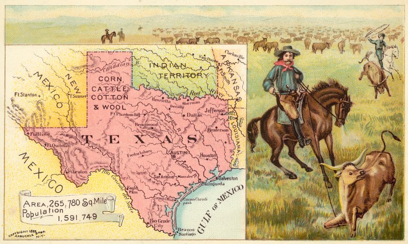 Texas, États-Unis - American School