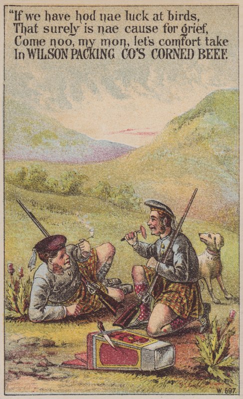 Wilson Packing Co, corned-beef - American School