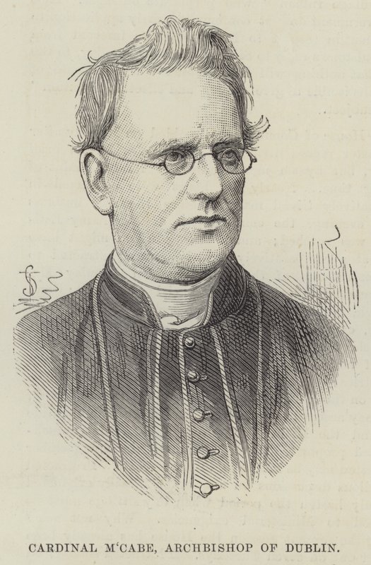 Cardinal MCabe, Archevêque de Dublin - English School