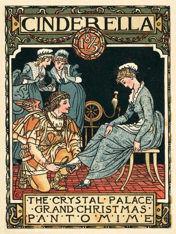 Cendrillon, Grand Pantomime de Noël au Crystal Palace, 1875 - English School