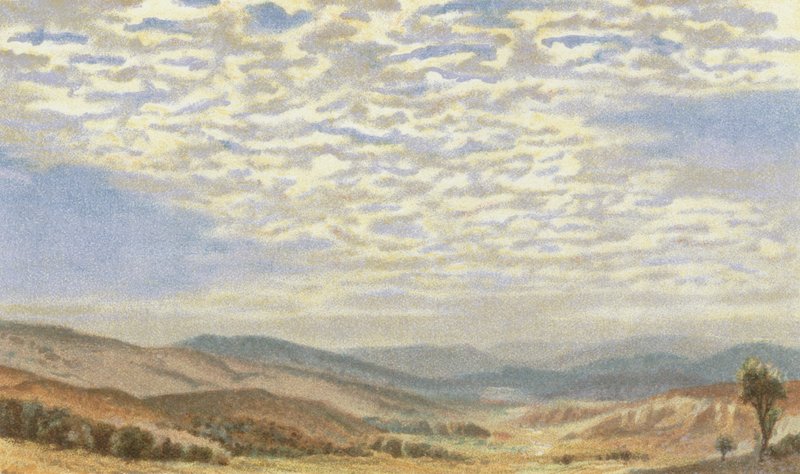 Nuages, Stratus Maculosus - English School