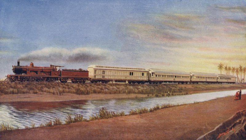 Train-de-luxe égyptien, Cairo-Luxor Express, Egyptian Railway Administration - English School