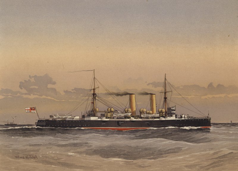 HMS Blenheim, croiseur de 1ère classe - English School