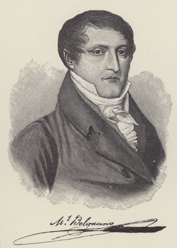 Manuel Belgrano, chef politique et militaire argentin - English School