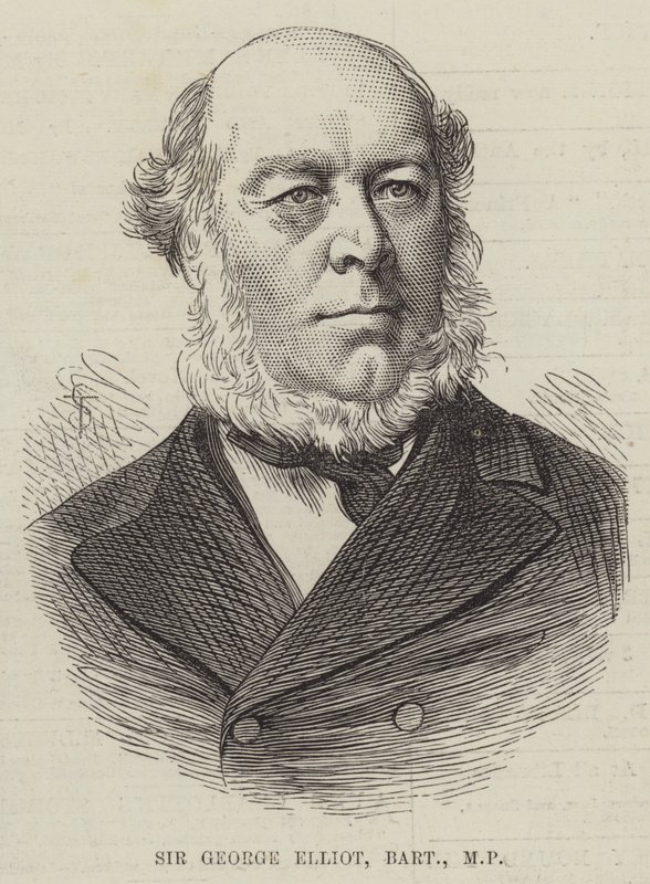 Sir George Elliot, Baronet, MP - English School