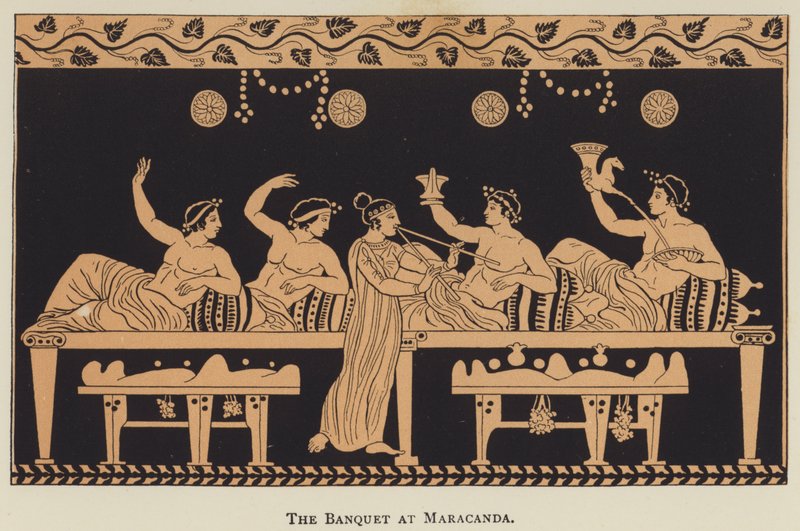 Le Banquet à Maracanda - English School