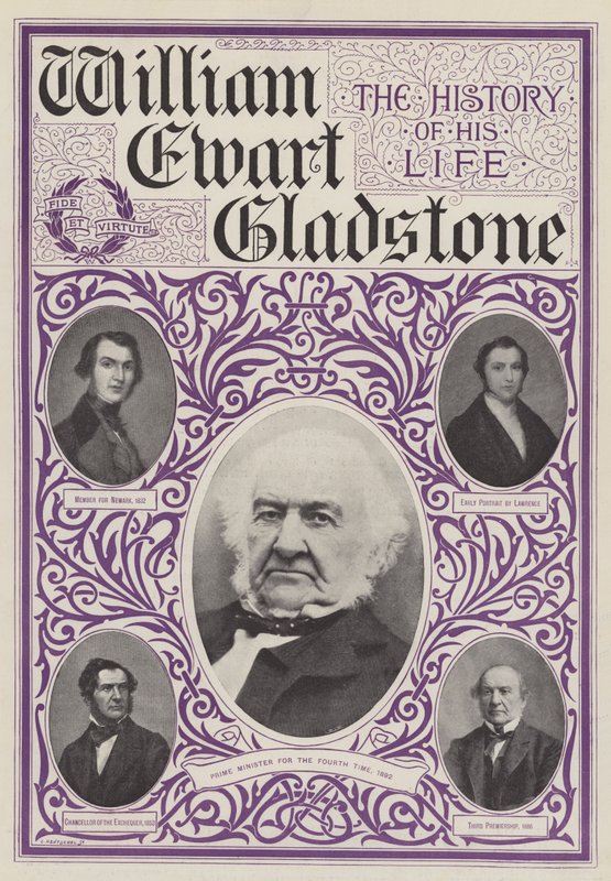 La vie de Gladstone - English School