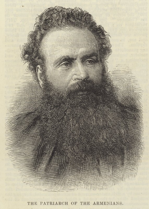 Le patriarche des Arméniens - English School