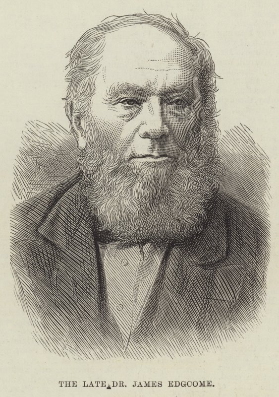 Feu le Dr James Edgcome - English School