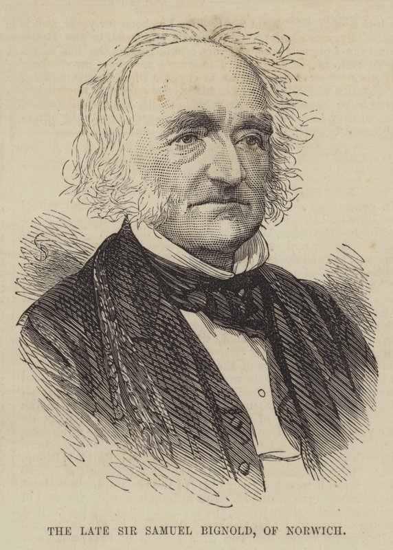 Feu Sir Samuel Bignold, de Norwich - English School