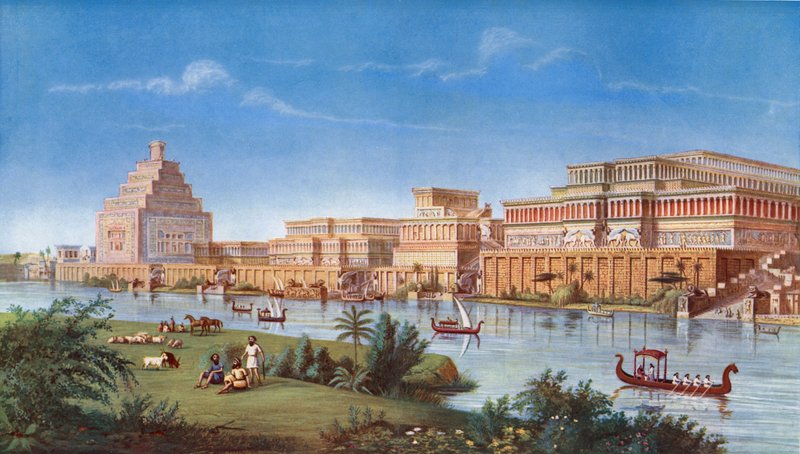 Palais majestueux de la grande capitale de l