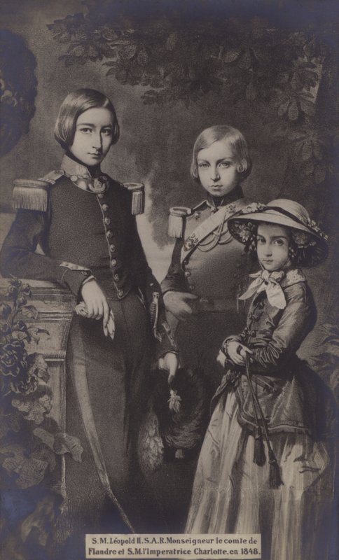 S M Léopold II, S A R Monseigneur le Comte de Flandre, S M l