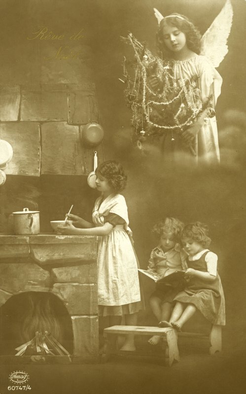Un enfant rêvant de Noël - French Photographer