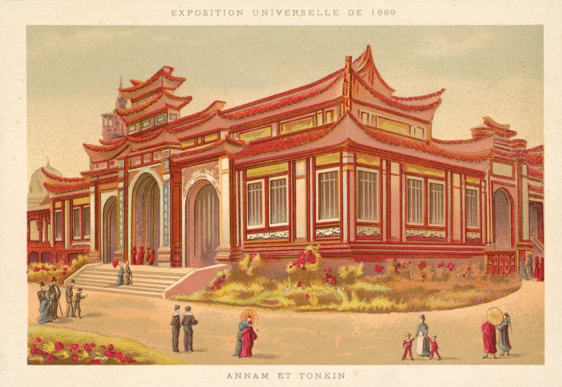 Annam et Tonkin, Exposition Universelle 1889, Paris - French School