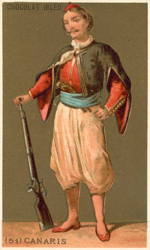 Constantin Canaris, amiral et homme politique grec - French School