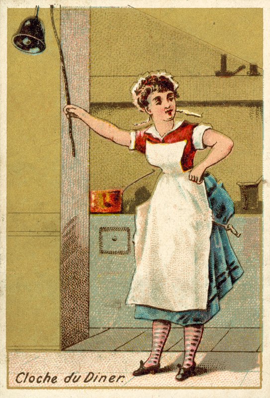 Cloche de dîner - French School