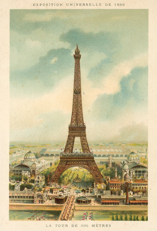 Tour Eiffel, Exposition Universelle 1889, Paris - French School