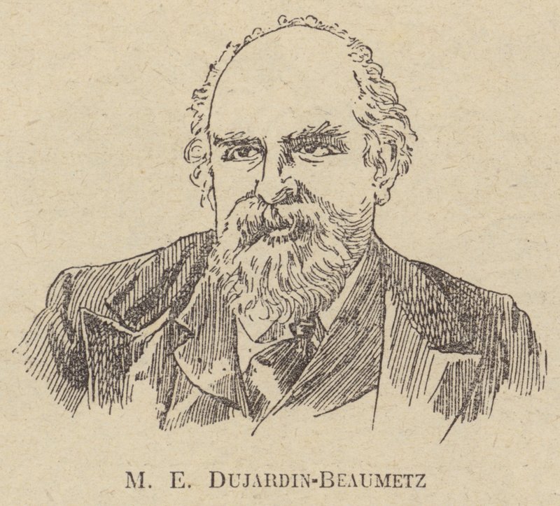 Étienne Dujardin-Beaumetz, artiste et politicien français - French School
