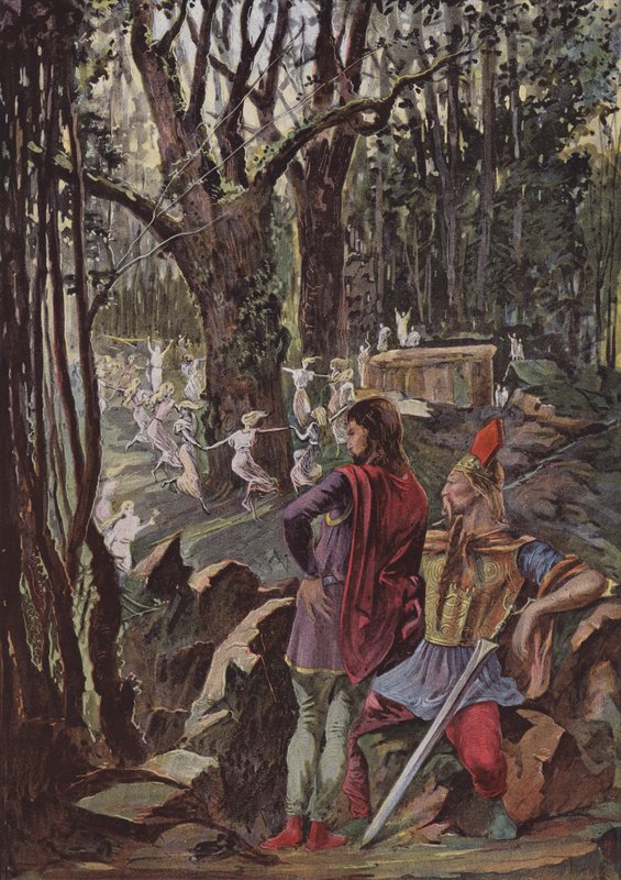 Les Danses Sacrées des Druidesses - French School