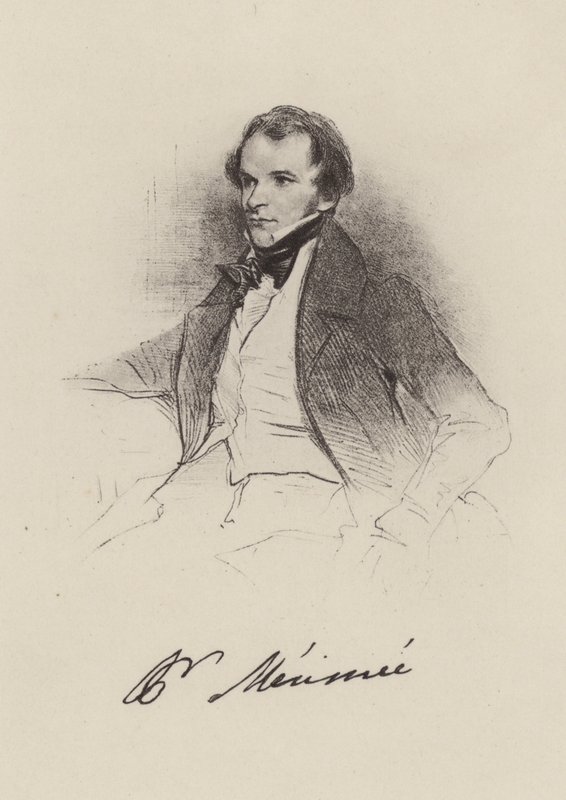 Prosper Mérimée, romancier et nouvelliste français - French School
