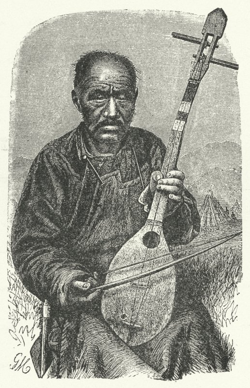 Un musicien du Kirghizistan - German School