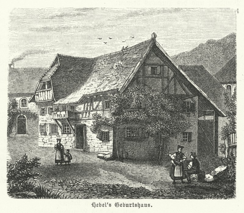Lieu de naissance du poète allemand Johann Peter Hebel, Bâle - German School