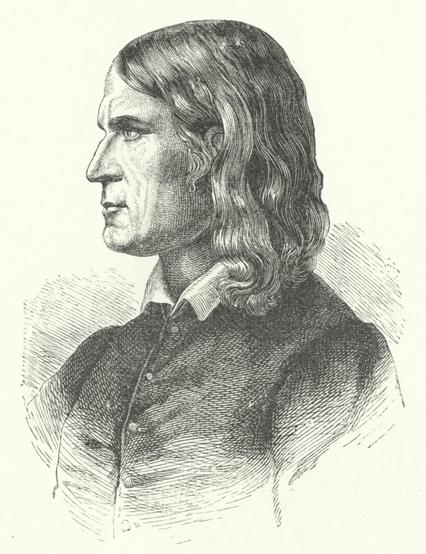 Friedrich Rückert, poète allemand, traducteur et professeur de langues orientales - German School