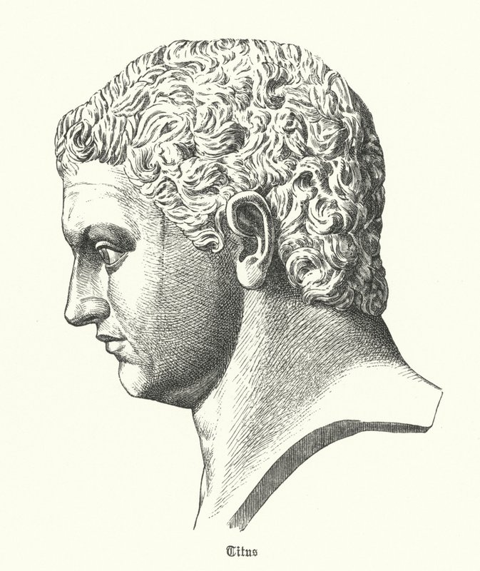Titus, empereur romain - German School